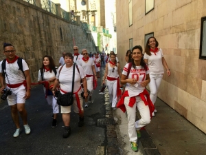 Balcones encierro - Sanfermin locals