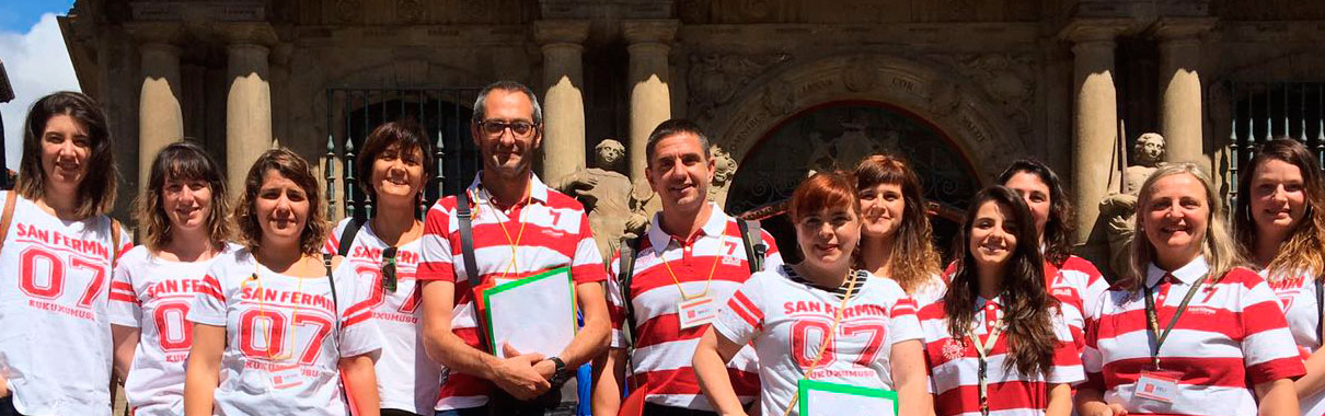 The team of Sanfermin by Locals in Pamplona.